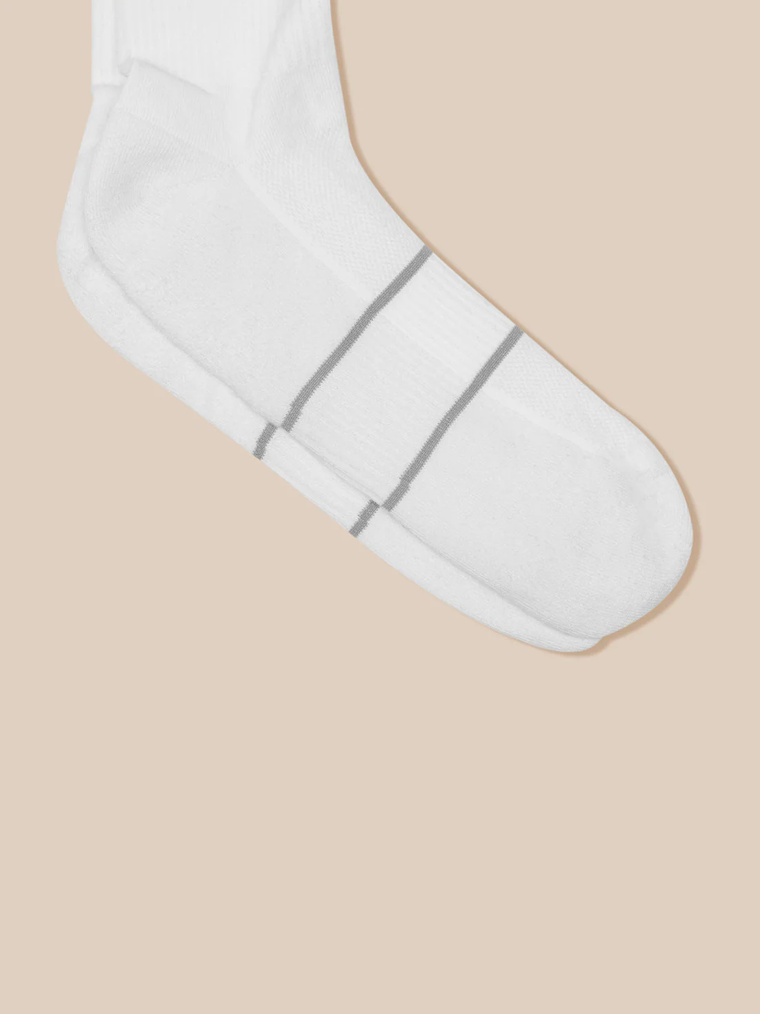 Active 3 Pack Crew Socks - White - Image 3
