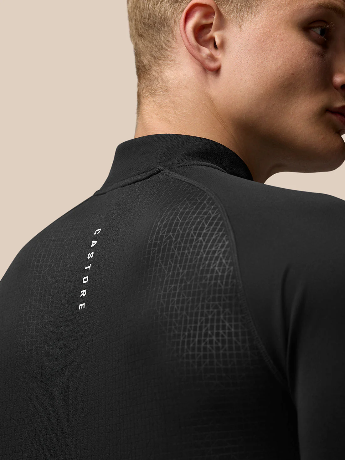 Adapt Training 1/4 Zip Top - Black - Image 5