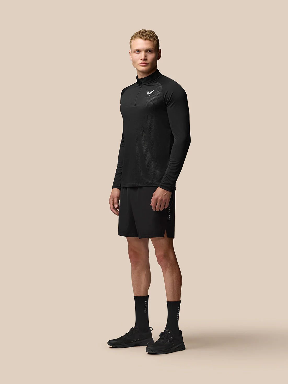 Adapt Training 1/4 Zip Top - Black - Image 7