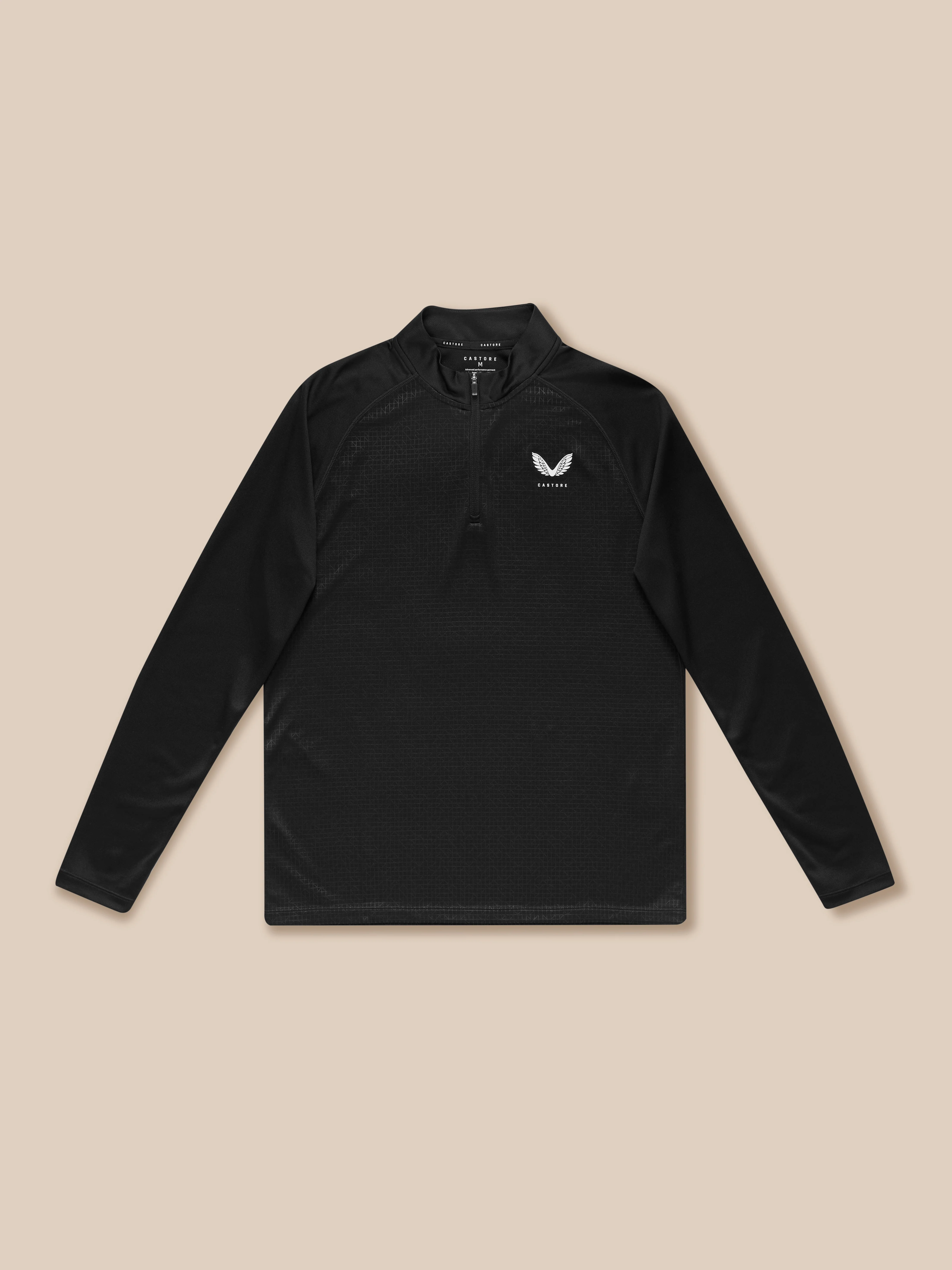 Adapt Training 1/4 Zip Top - Black - Image 8