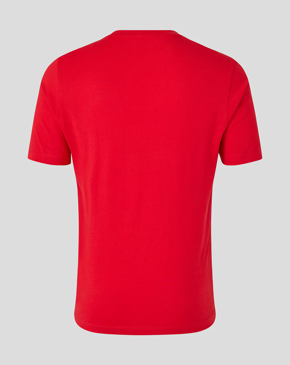 Adults 25/26 Essentials Ashes T-Shirt - Red - Image 4