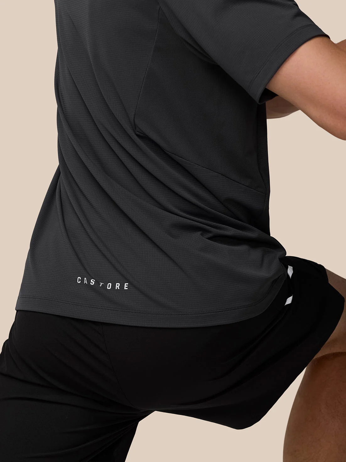 Apex Training T-Shirt - Gunmetal/Silver Reflective - Image 5