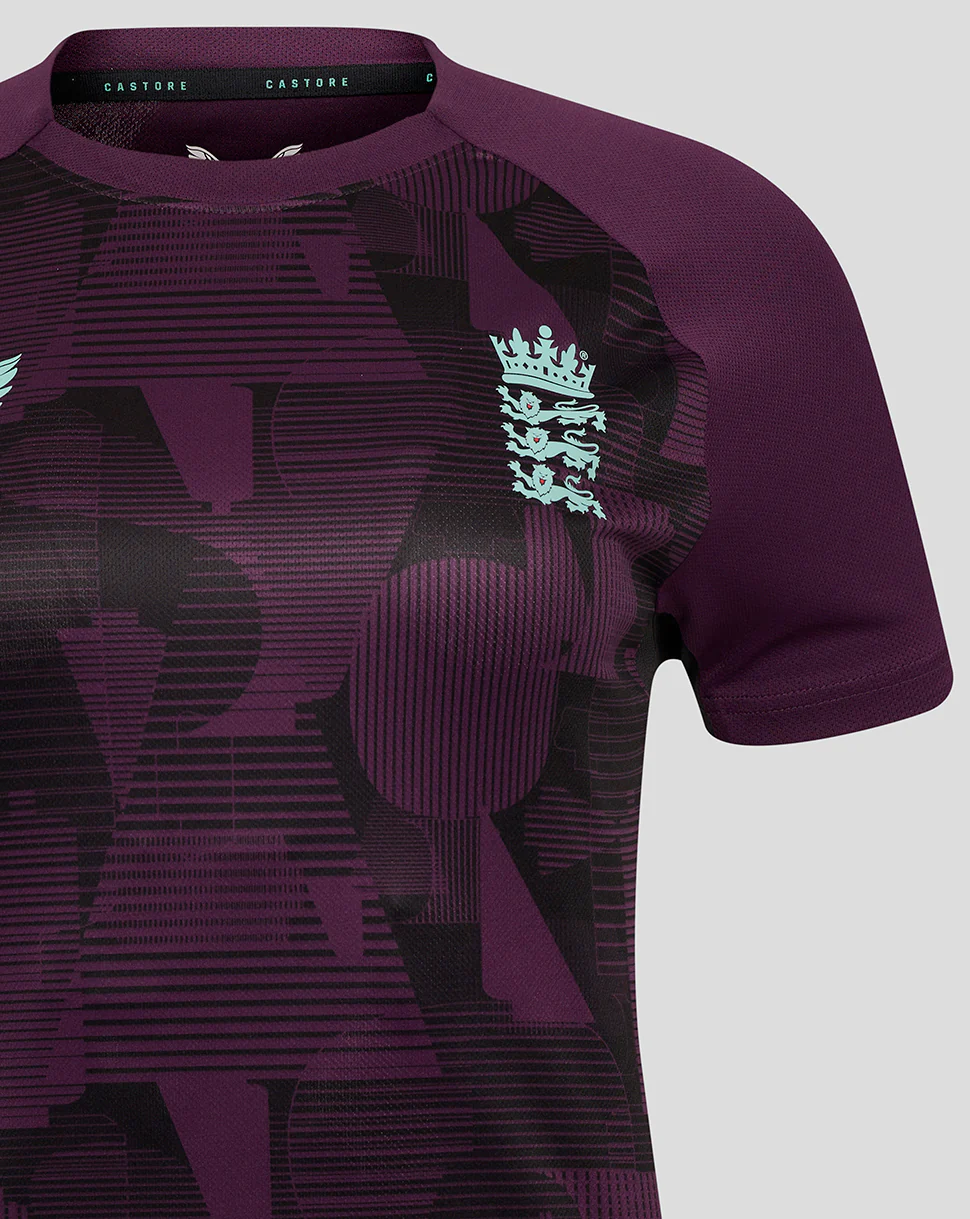England Cricket Pro Training Short Sleeve T-Shirt - Image 5