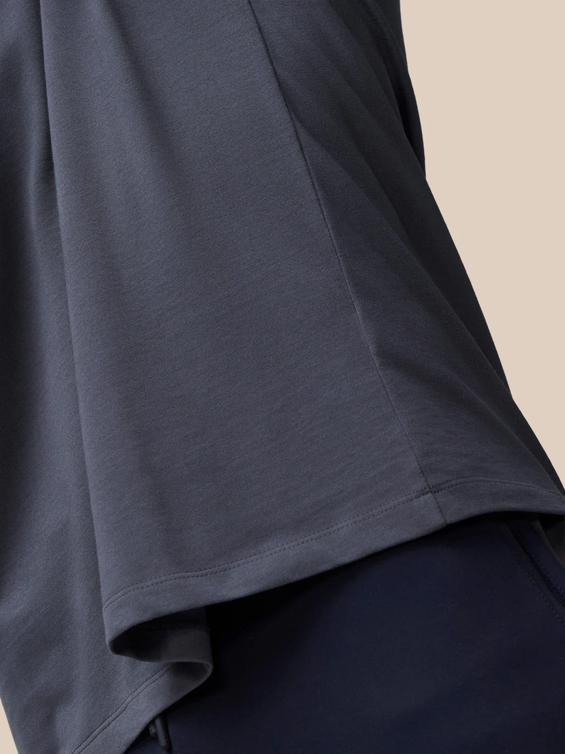 Flex Cotton T-Shirt- Pewter/Alloy - Image 7
