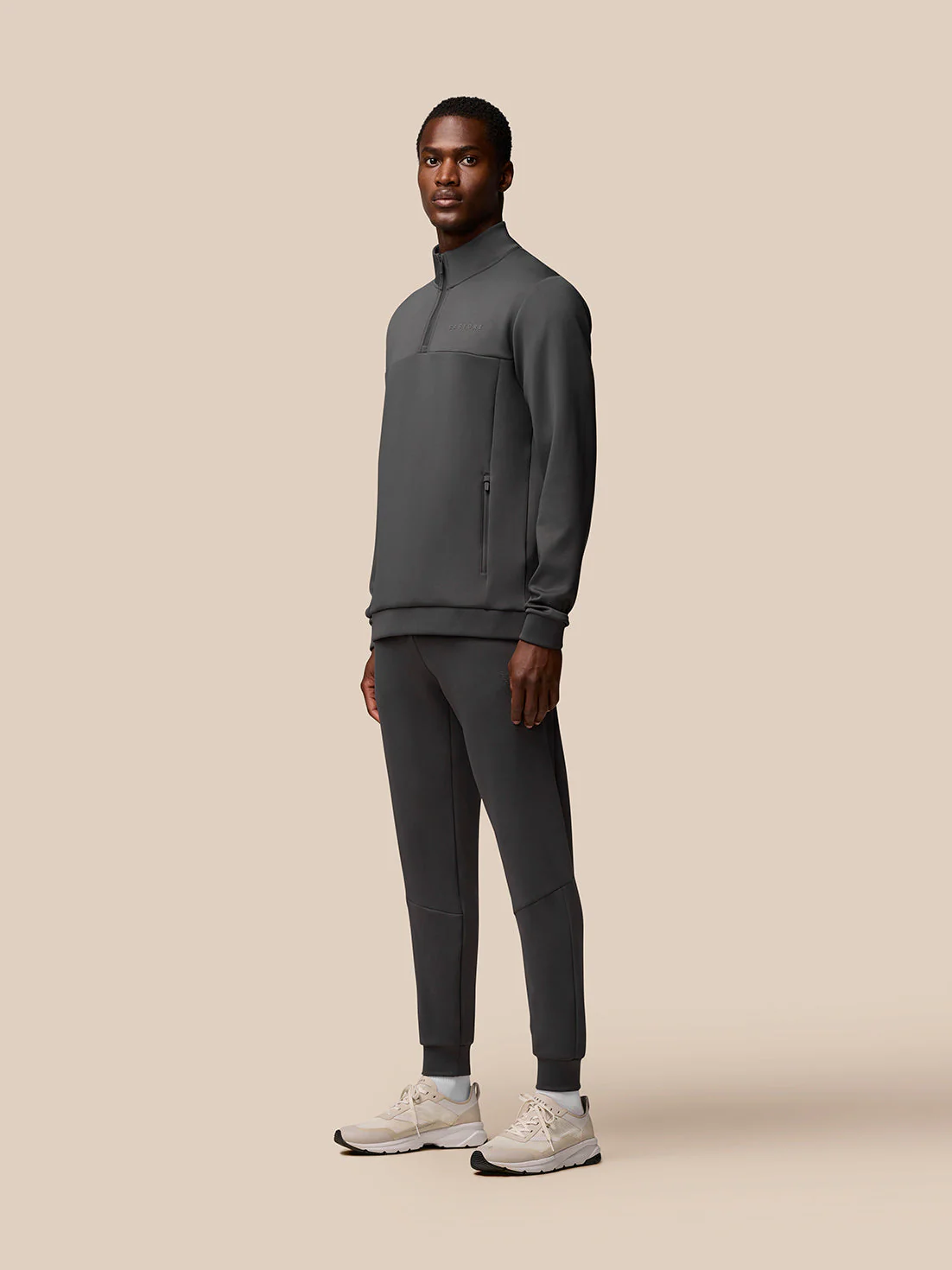 Flex Lifestyle 1/4 Zip - Charcoal - Image 5