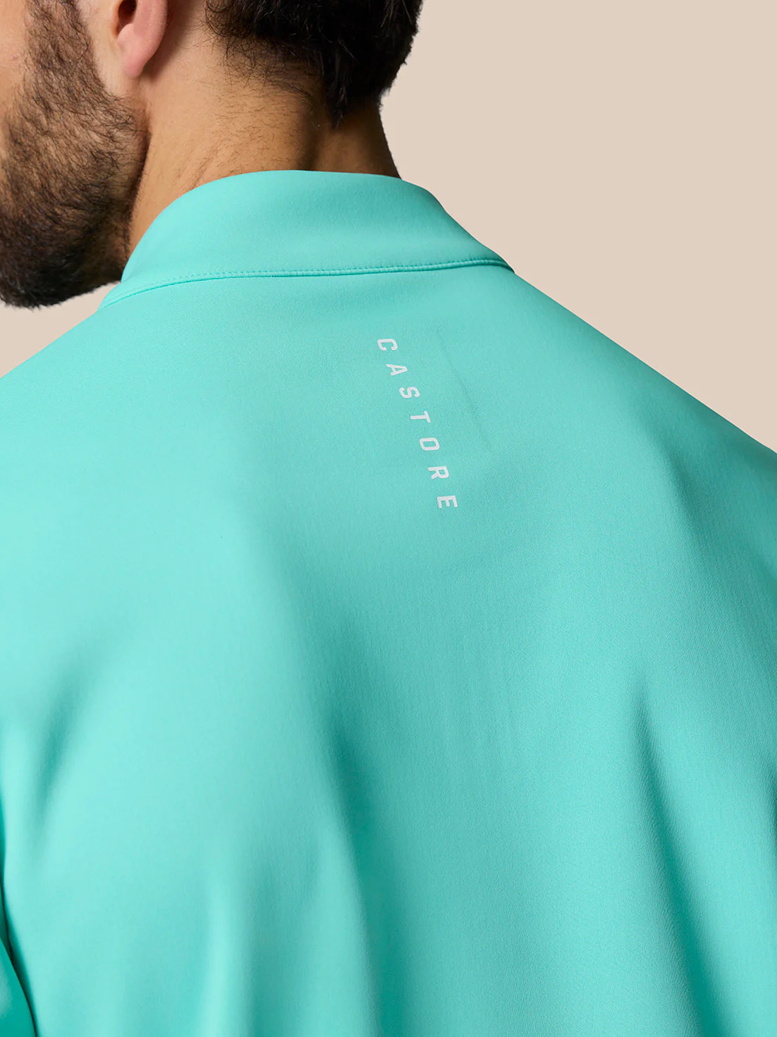 Golf Club Classic Quarter Zip Top - Light Aqua - Image 6