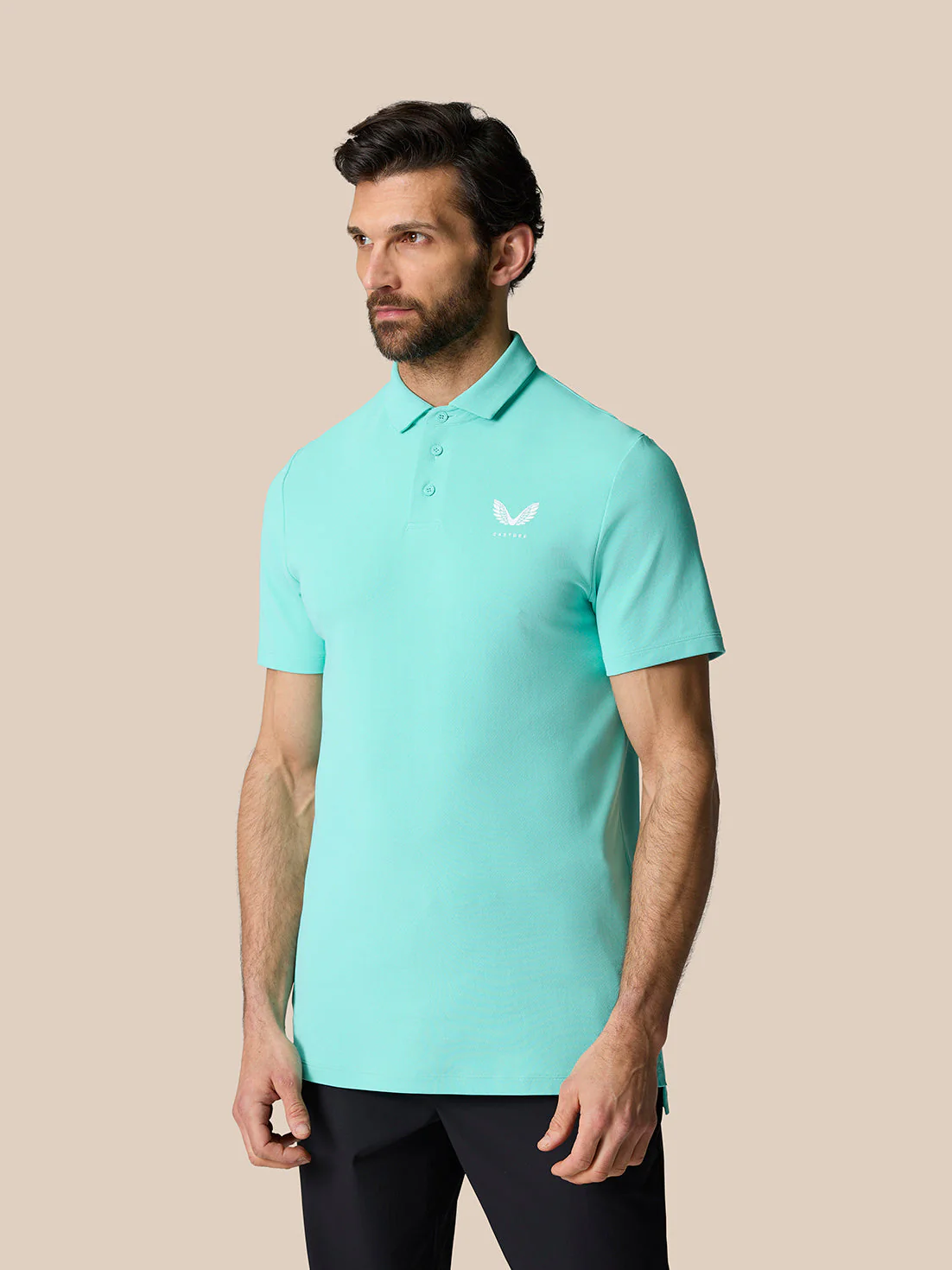 Golf Club Essential Polo - Light Aqua - Image 7