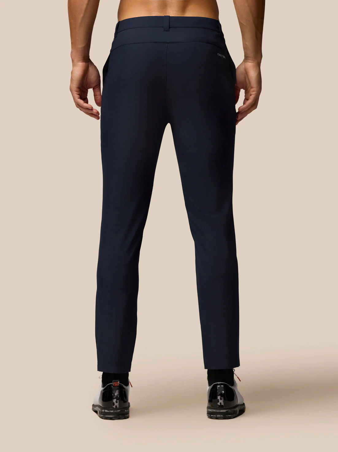 Golf Club Trousers 32" Leg - Midnight Navy - Image 2