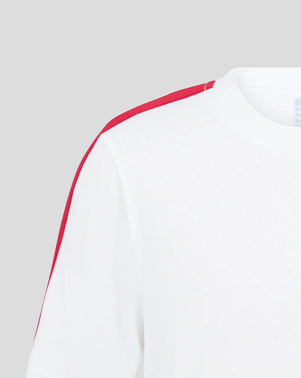 Junior 24/25 Classic Cotton T-Shirt - White - Image 4