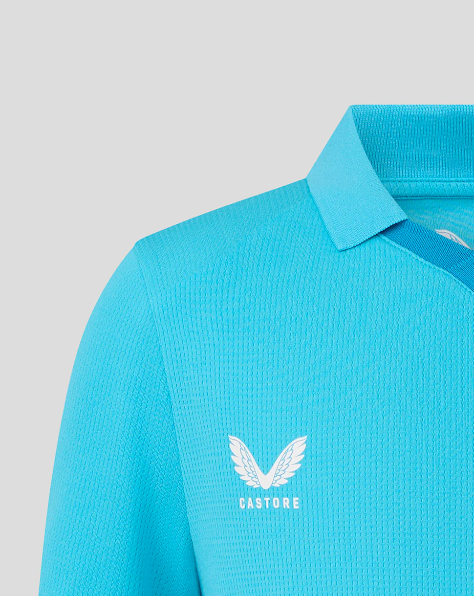 Junior 26/27 ODI Short Sleeve Shirt - Blue - Image 4