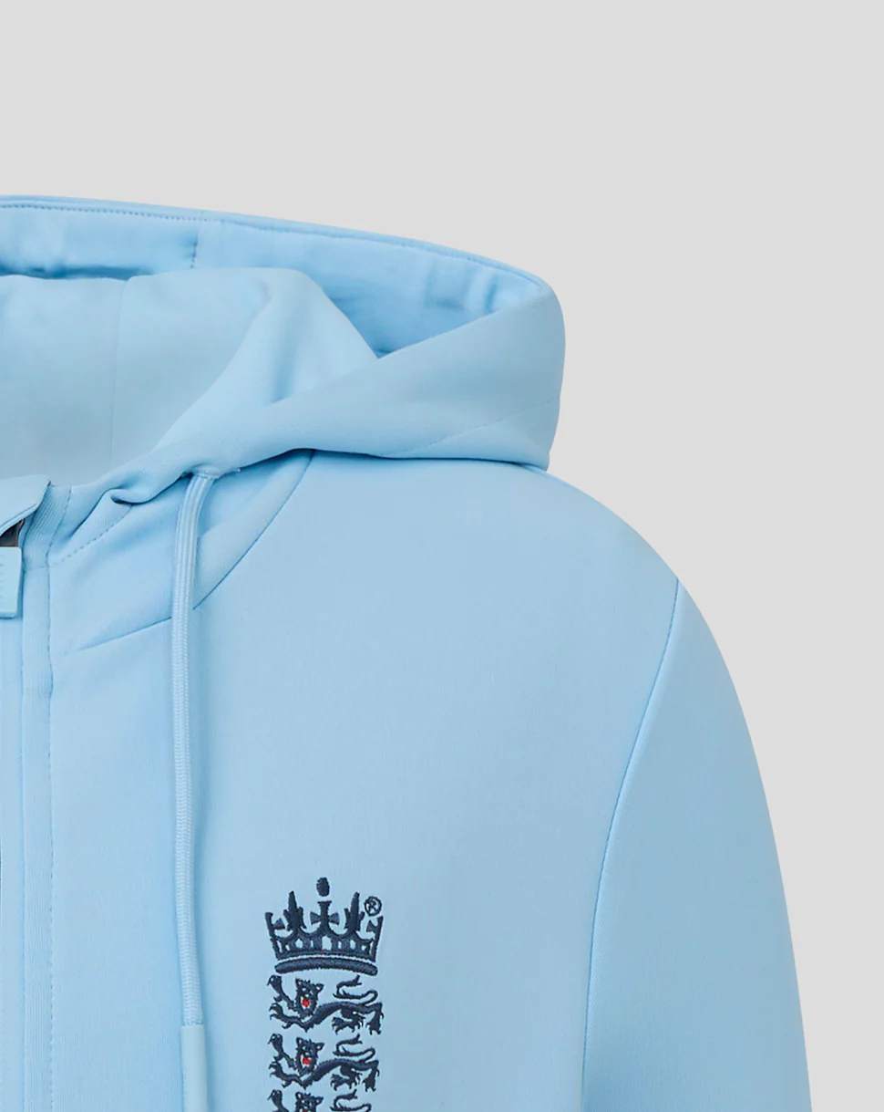 Junior 26/27 Travel Flex Full Zip Hoodie - Airy Blue - Image 6