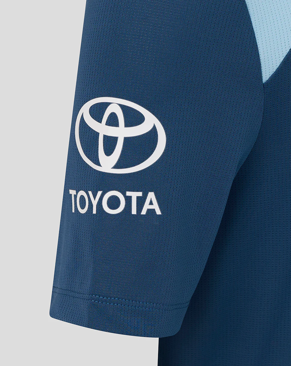 Junior 26/27 Training Short Sleeve T-Shirt - Blue - Image 3