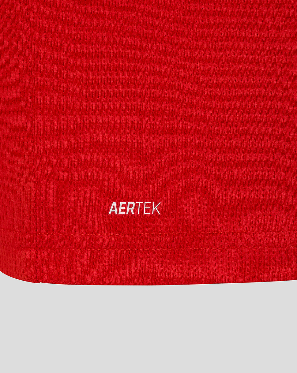 Junior 26/27 T20 Short Sleeve Shirt - Red - Image 3