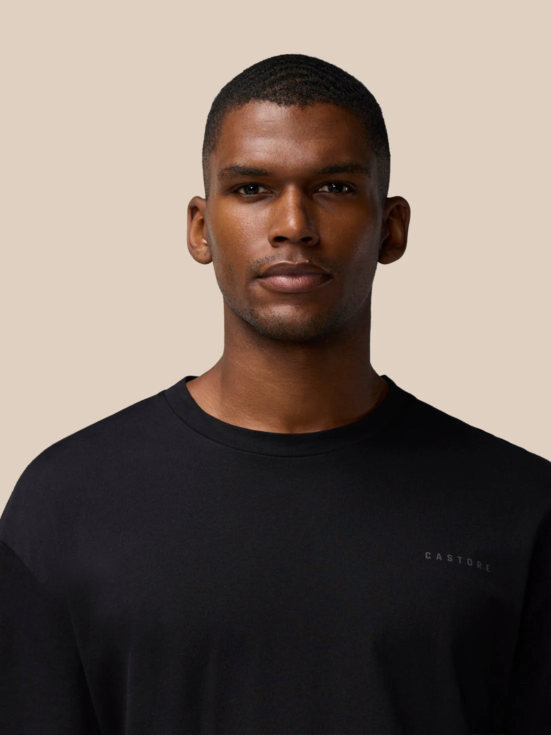Flex Cotton T-Shirt- Black/Gunmetal - Image 4