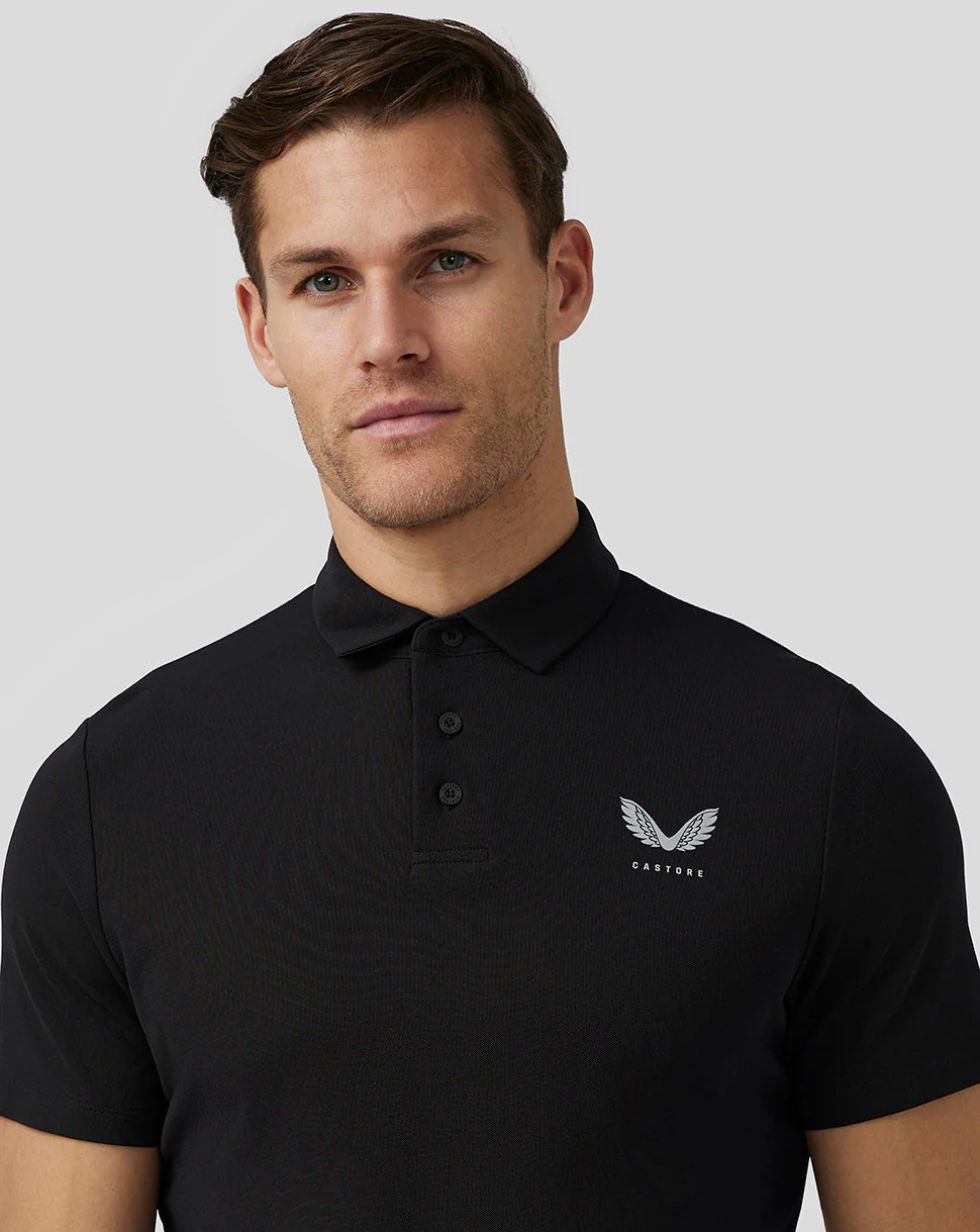 Men’S Golf Essential Polo - Black - Image 5