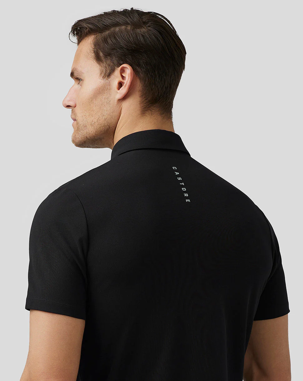 Men’S Golf Essential Polo - Black - Image 6