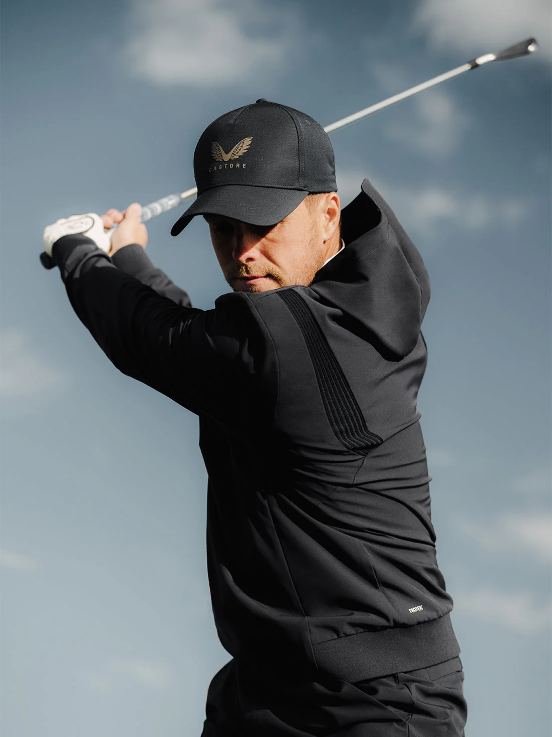 Golf Pinnacle Performance Hoodie - Black - Image 2