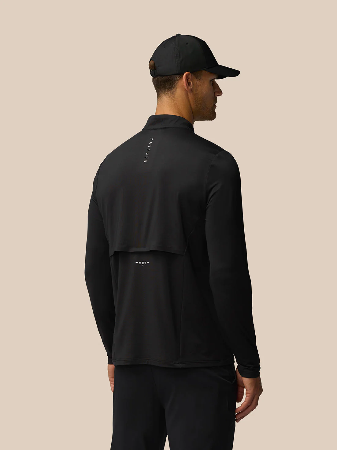 Golf Pinnacle Lvs Hybrid 1/2 Zip Top - Black/Alloy - Image 2