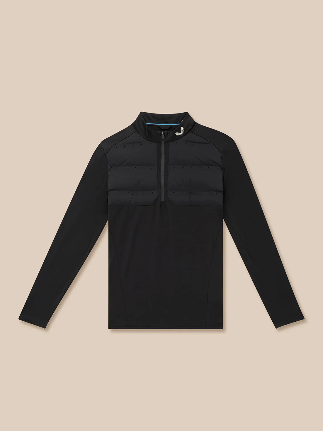 Golf Pinnacle Lvs Hybrid 1/2 Zip Top - Black/Alloy - Image 8