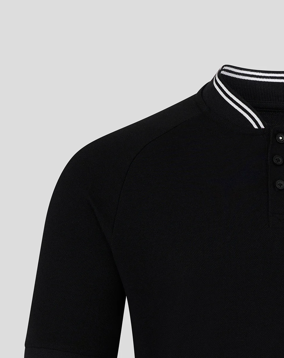 Men's 24/25 Lifestyle Polo - Black - Image 4