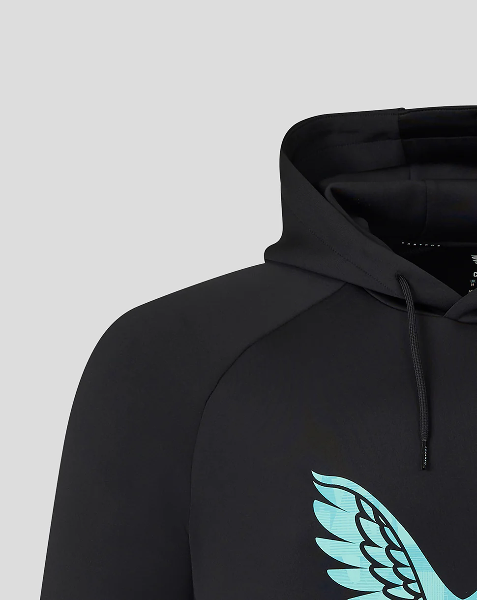 Mens 25/26 England Cricket Ashes Pro Lock Up Logo Hoodie - Image 3
