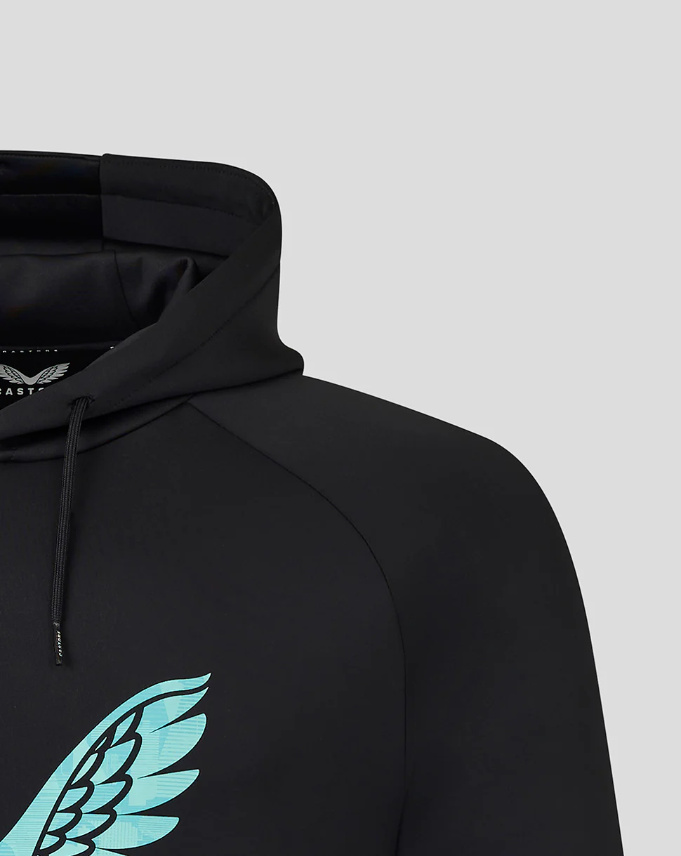 Mens 25/26 England Cricket Ashes Pro Lock Up Logo Hoodie - Image 4