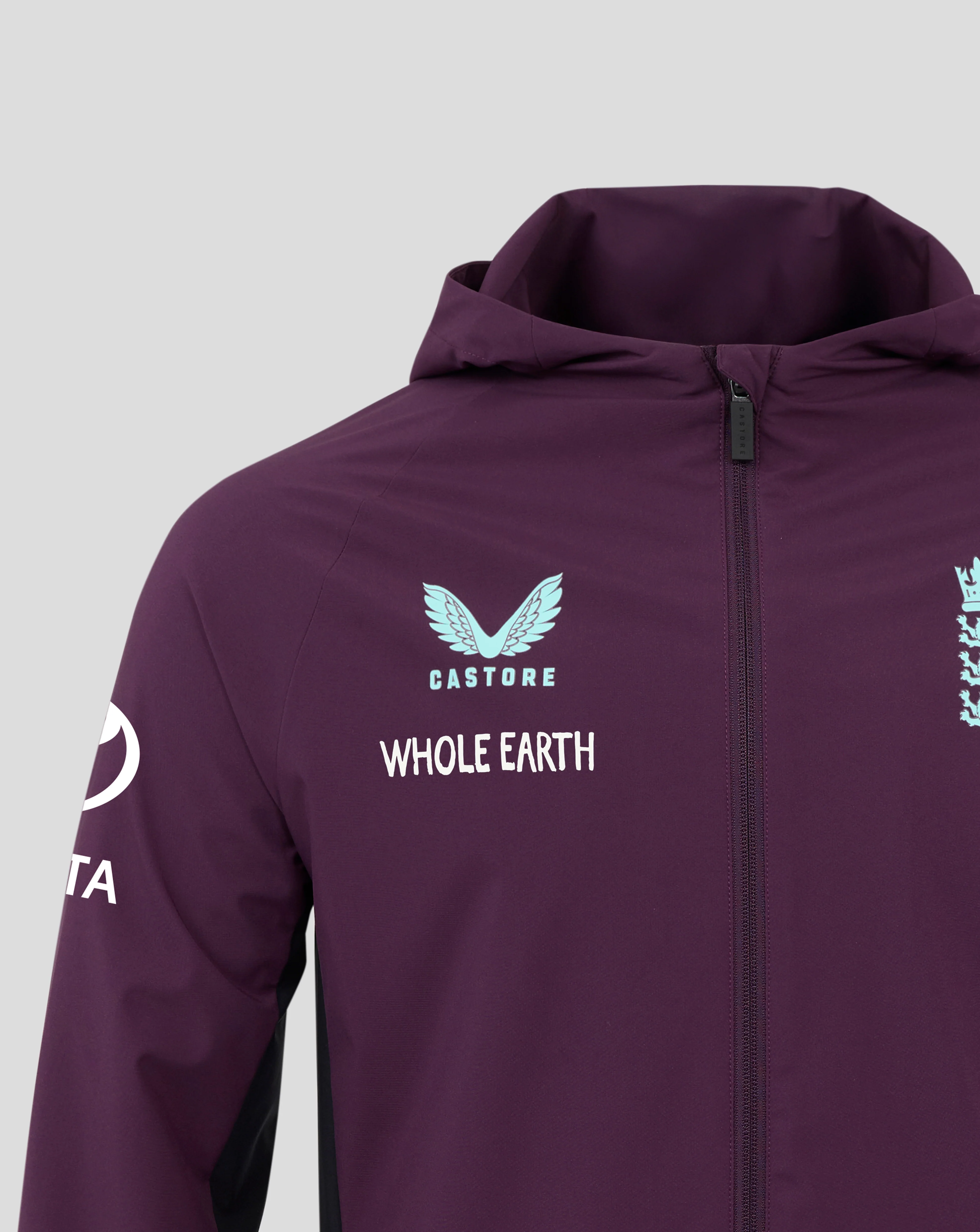 Mens 25/26 England Cricket Pro Training Rain Jacket - Image 3