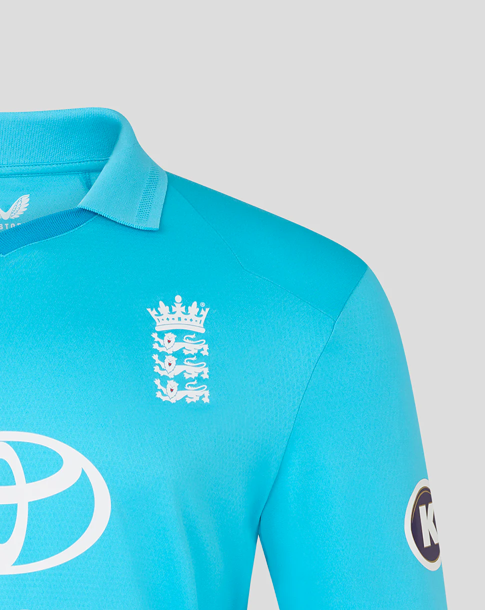 Mens 26/27 ODI Pro Long Sleeve Shirt - Blue - Image 7