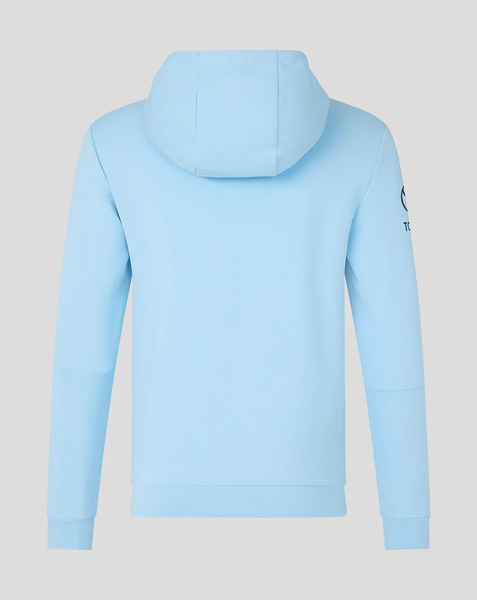 Mens 26/27 Travel Flex Full Zip Hoodie - Airy Blue - Image 3