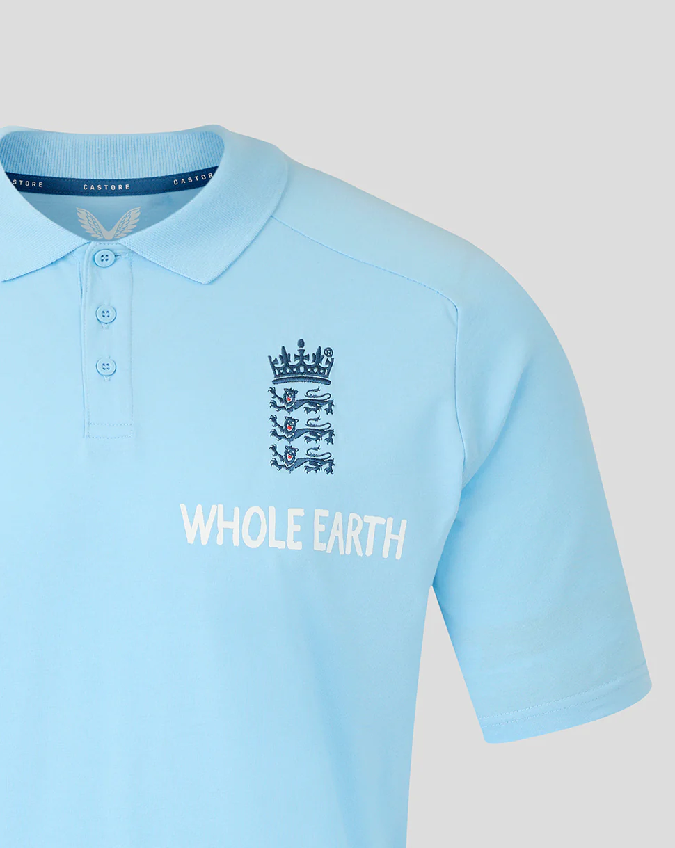 Mens 26/27 Travel Polo - Airy Blue - Image 5
