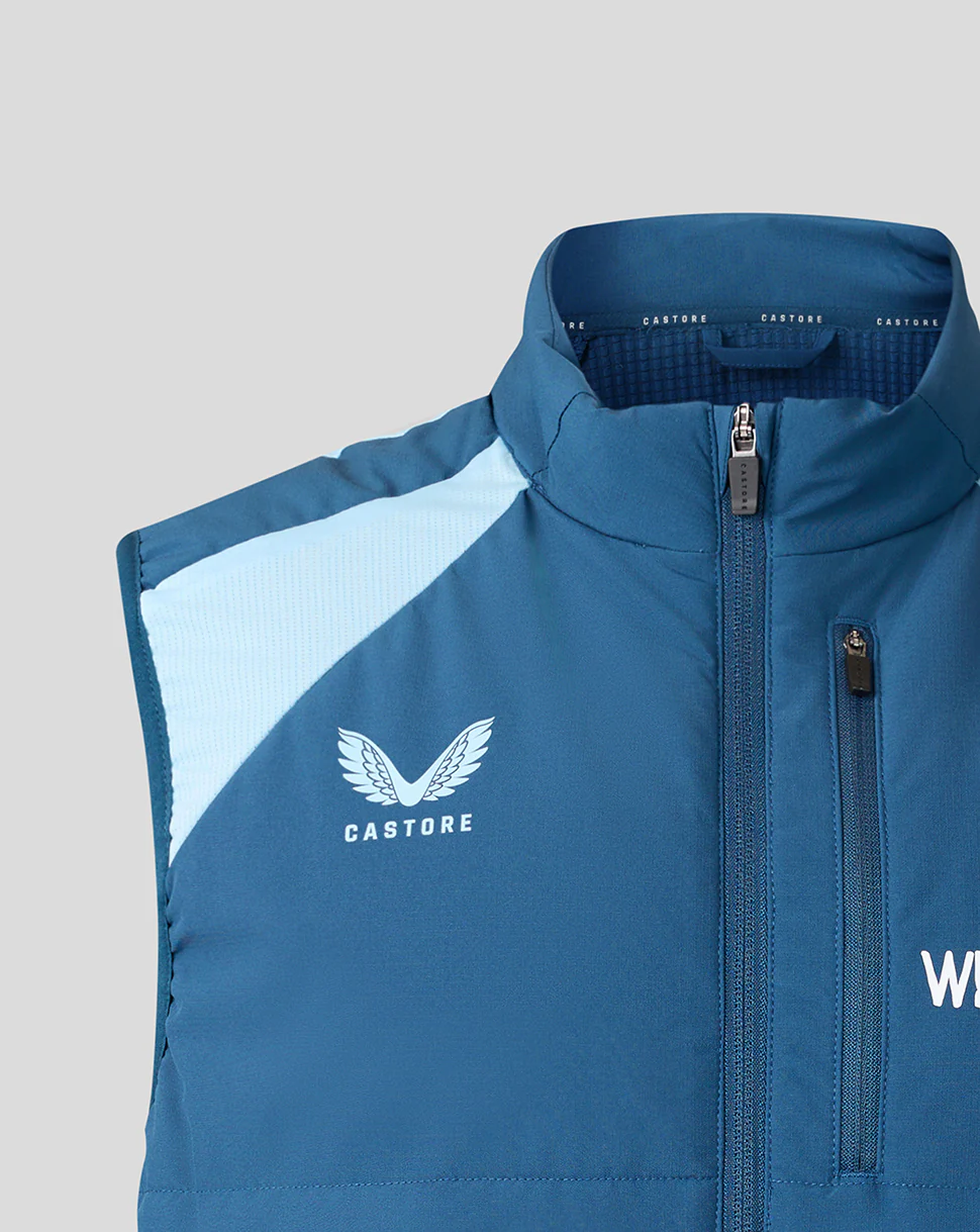 Mens 26/27 Training Lightweight Gilet - Blue - Image 3