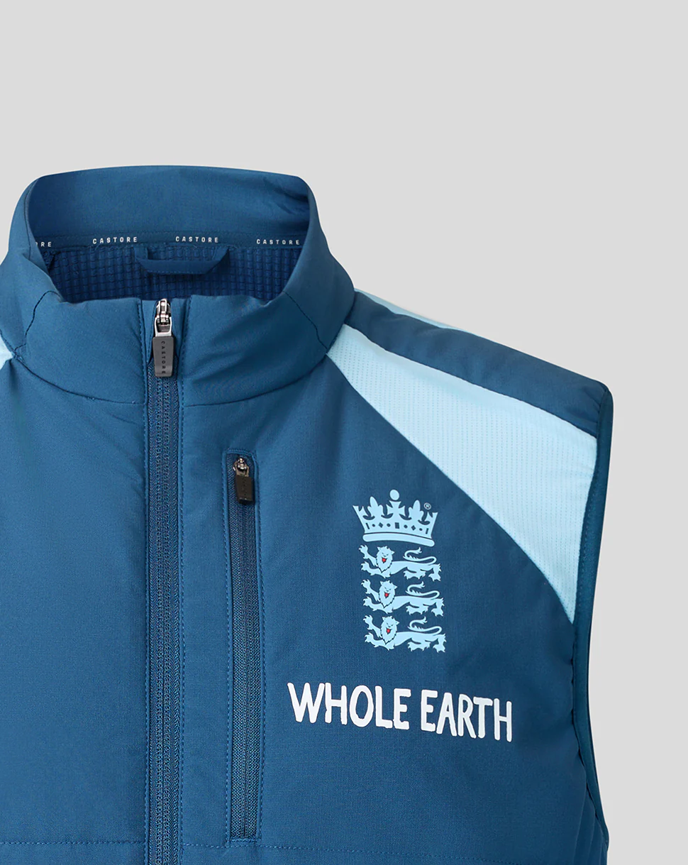 Mens 26/27 Training Lightweight Gilet - Blue - Image 4