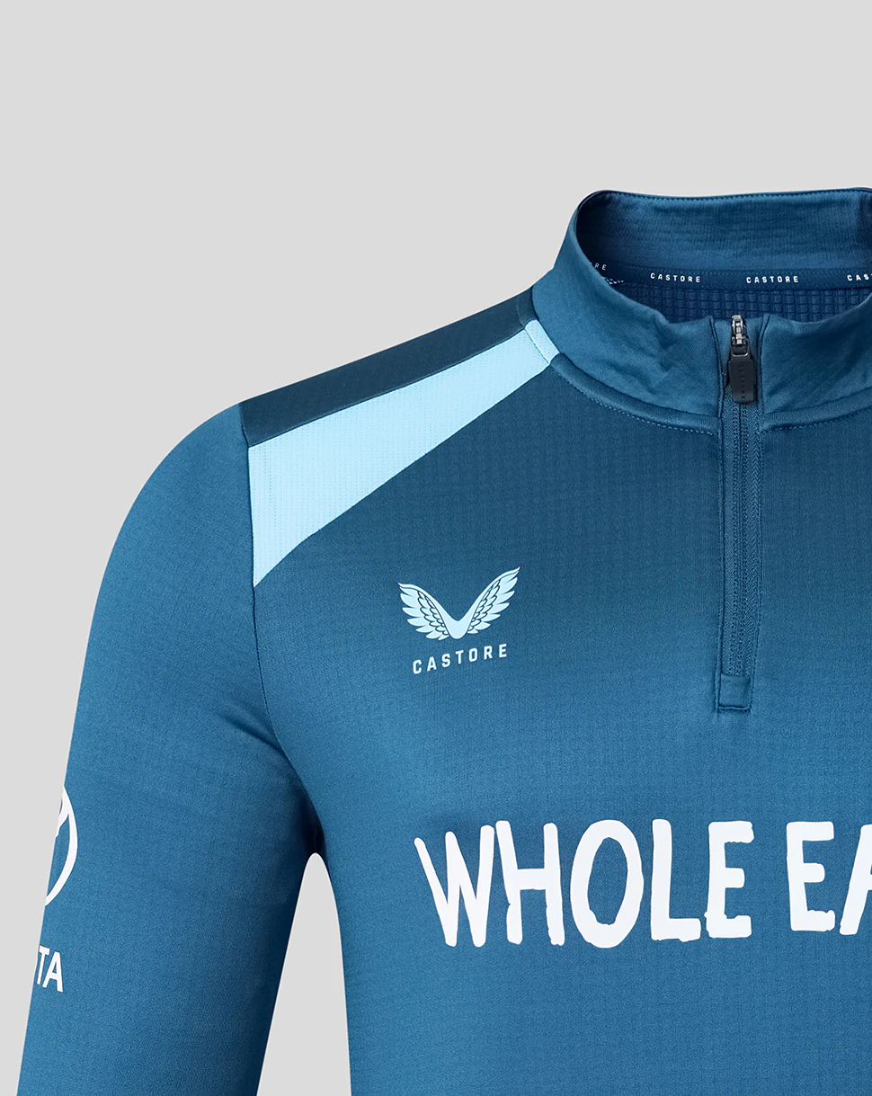 Mens 26/27 Training Midlayer Top - Blue - Image 4