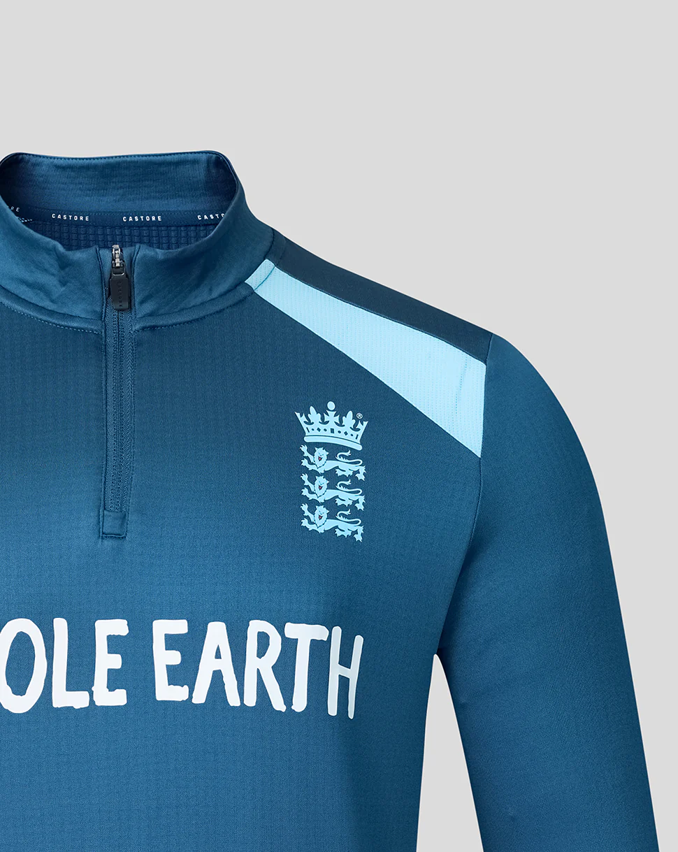 Mens 26/27 Training Midlayer Top - Blue - Image 5