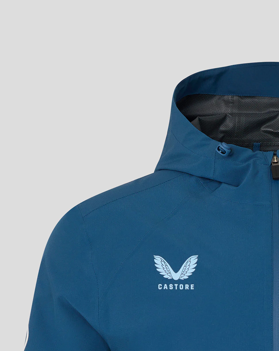 Mens 26/27 Training Rain Jacket - Ensign Blue - Image 6