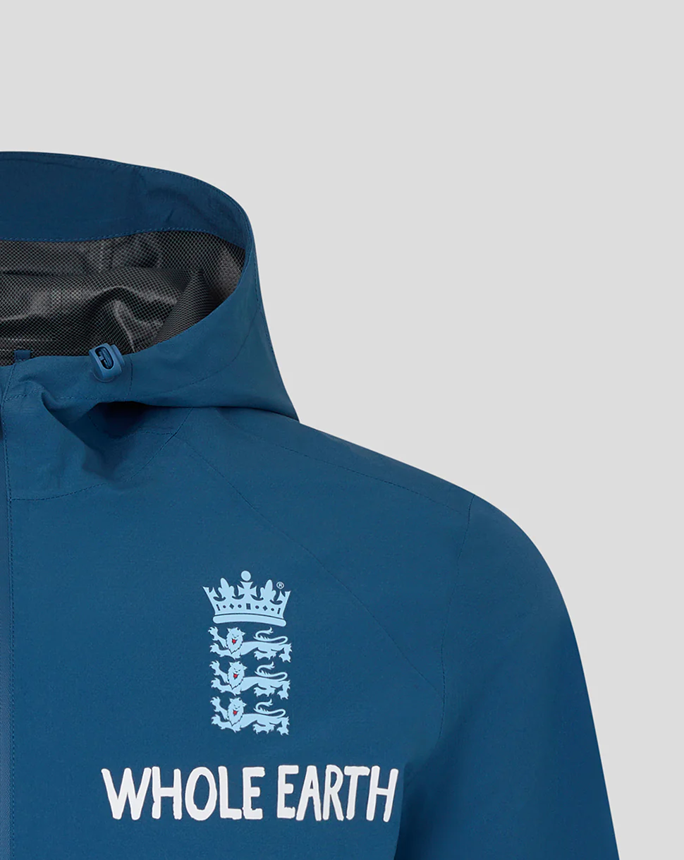 Mens 26/27 Training Rain Jacket - Ensign Blue - Image 7