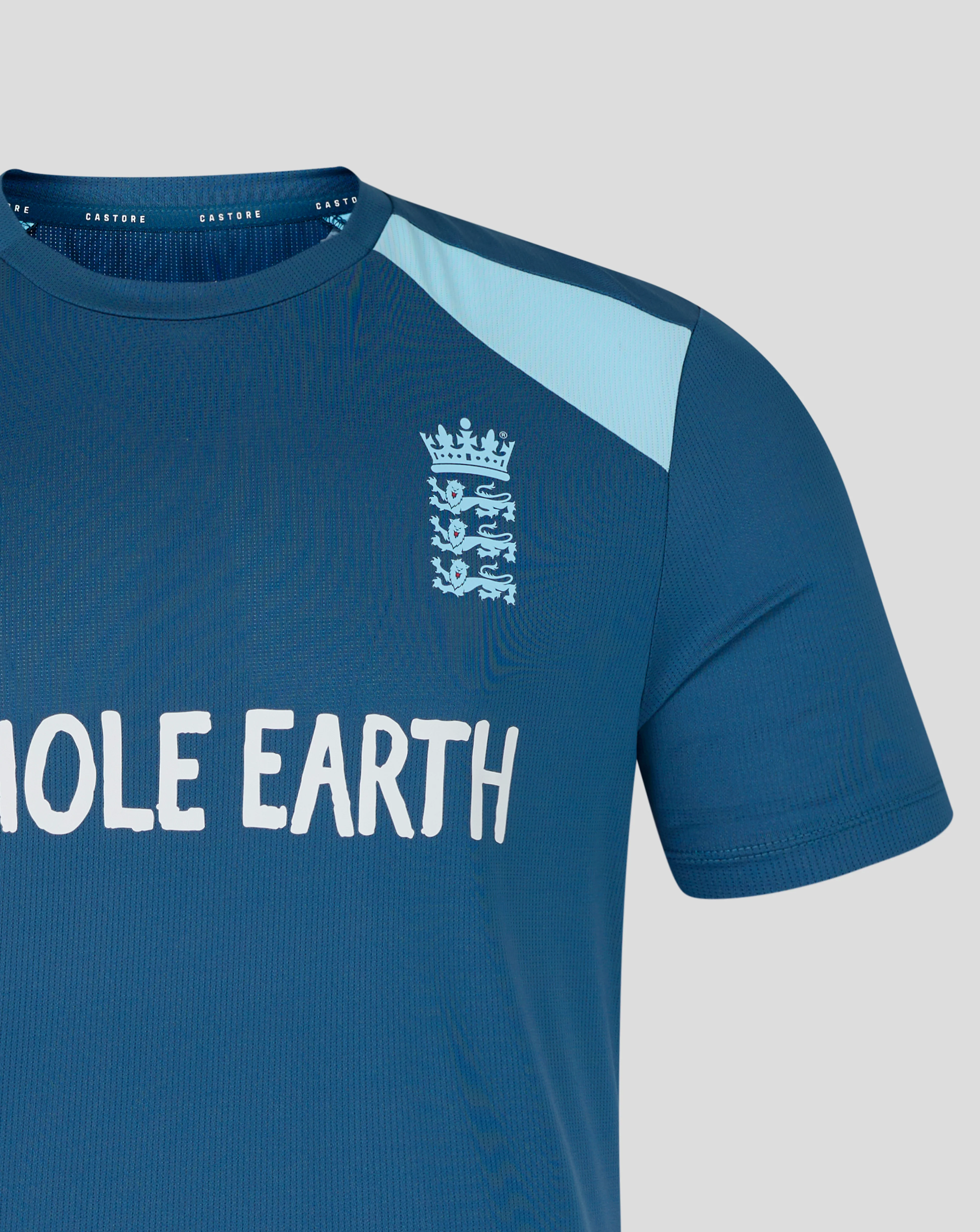 Mens 26/27 Training Short Sleeve T-Shirt - Blue - Image 5