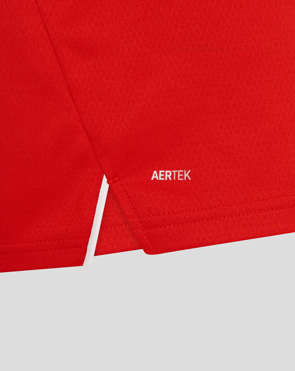 Mens 26/27 T20 Pro Long Sleeve Shirt - Red - Image 3