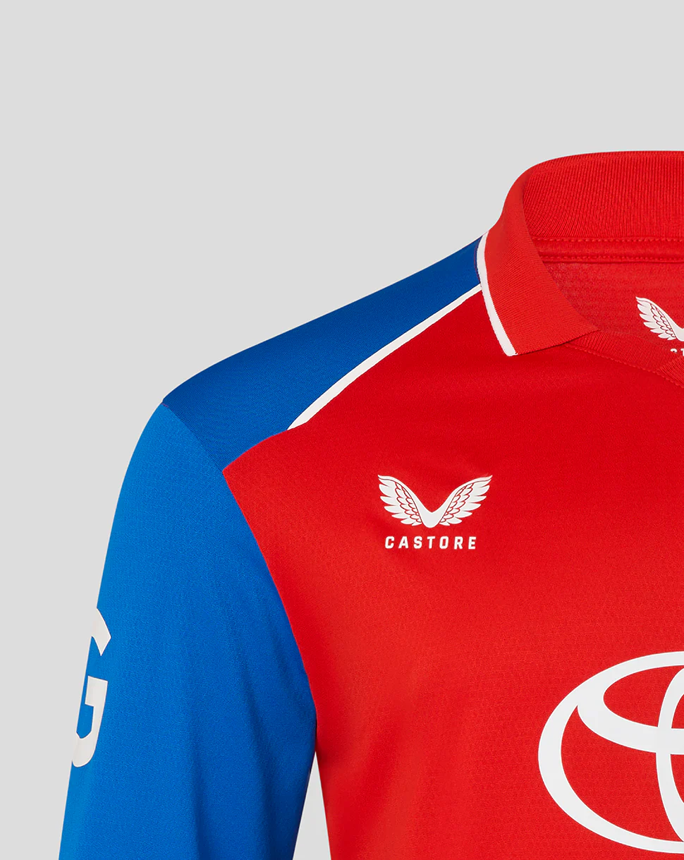 Mens 26/27 T20 Pro Long Sleeve Shirt - Red - Image 6