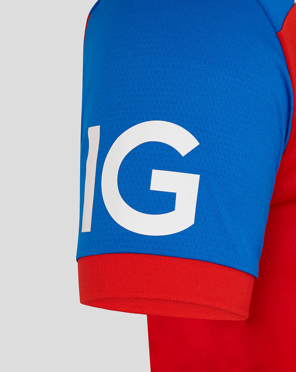 Mens 26/27 T20 Pro Short Sleeve Shirt - Red - Image 4