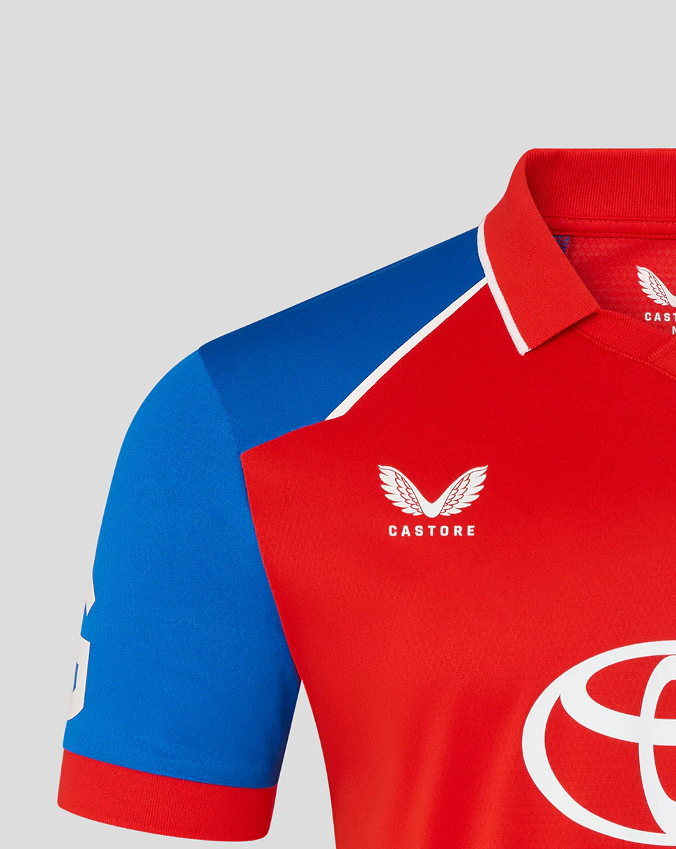 Mens 26/27 T20 Pro Short Sleeve Shirt - Red - Image 6