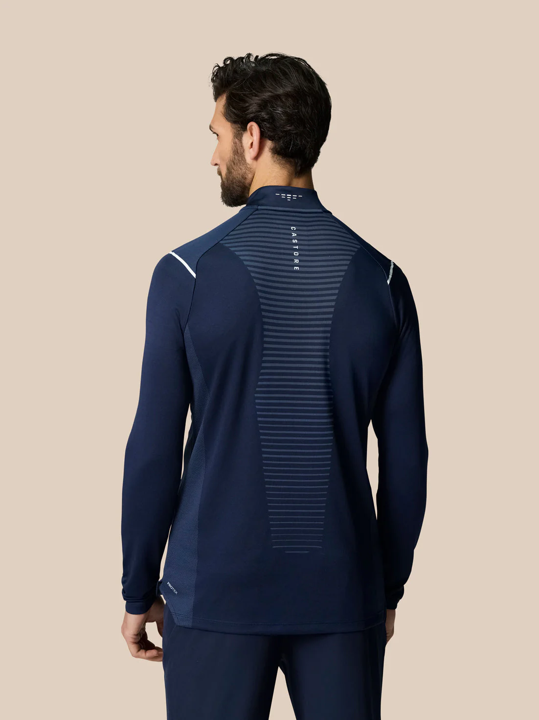 Pinnacle Lvs 1/4 Zip Top - Navy - Image 2