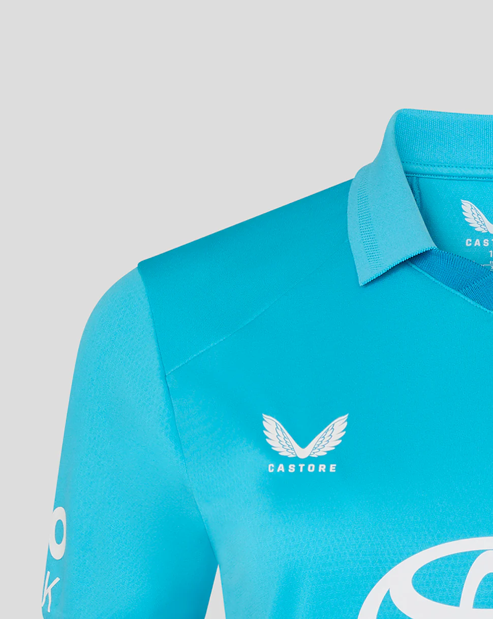Womens 26/27 ODI Pro Short Sleeve Shirt - Blue - Image 3