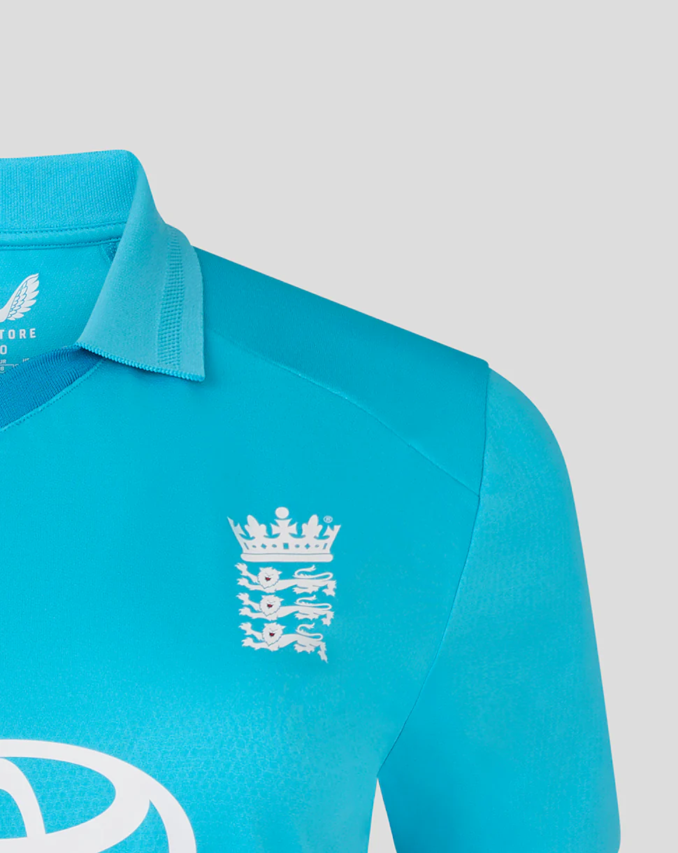 Womens 26/27 ODI Pro Short Sleeve Shirt - Blue - Image 4