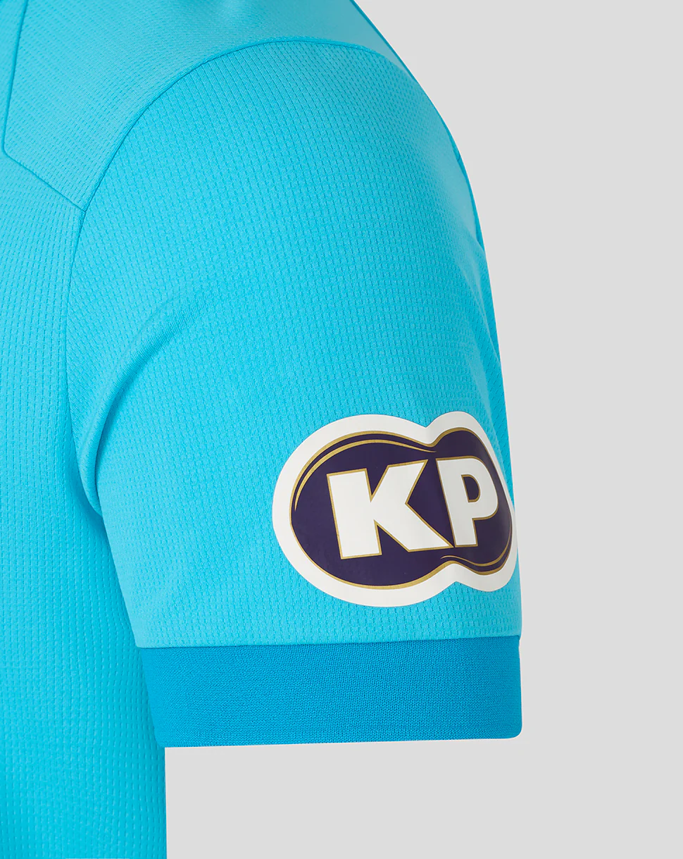 Womens 26/27 ODI Replica Short Sleeve Shirt - Blue - Image 5