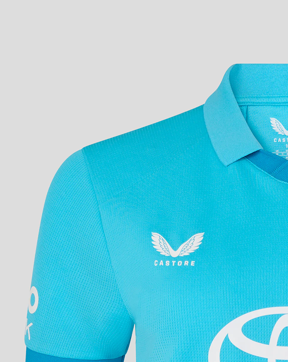 Womens 26/27 ODI Replica Short Sleeve Shirt - Blue - Image 6