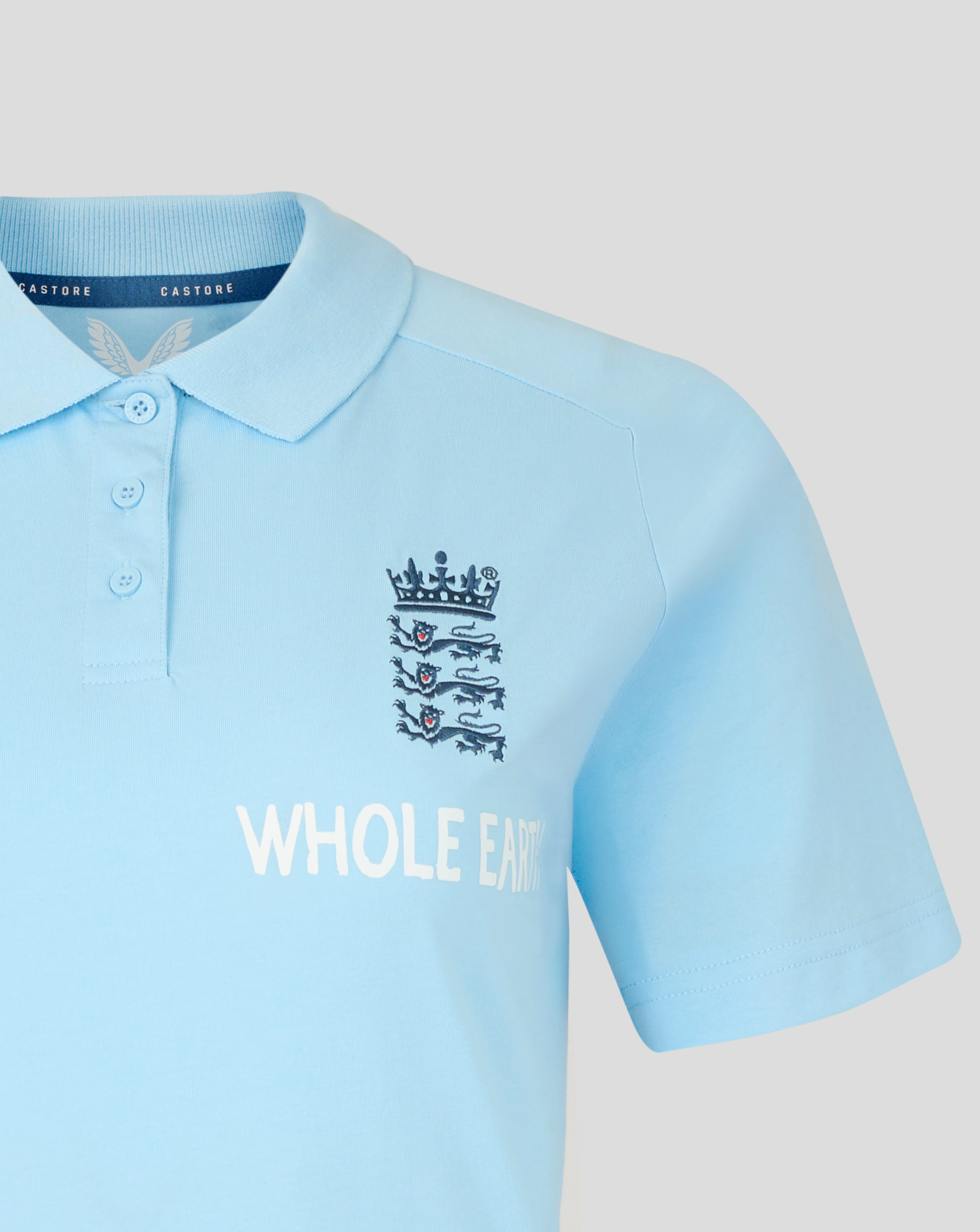 Womens 26/27 Travel Polo - Airy Blue - Image 5