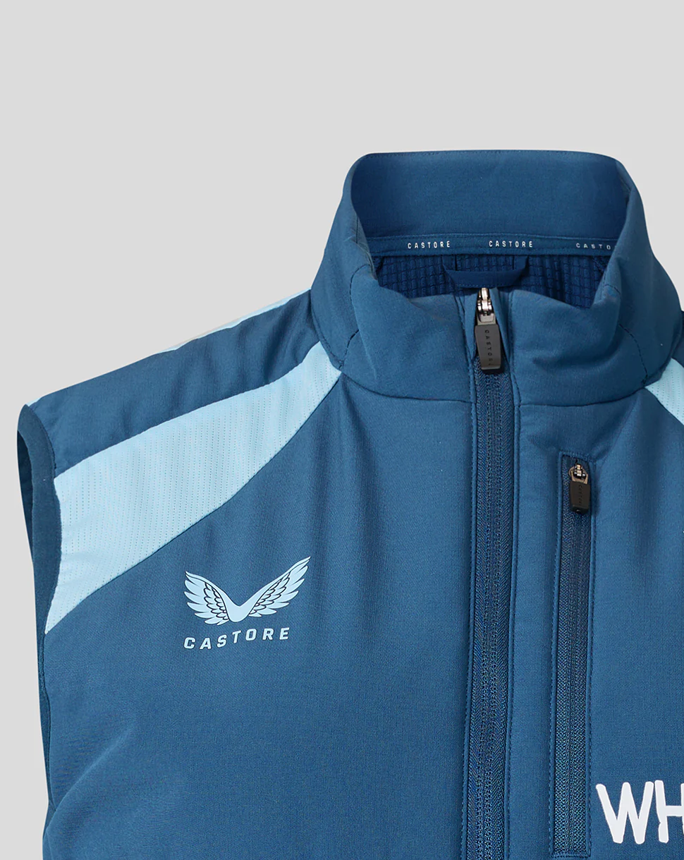 Womens 26/27 Training Lightweight Gilet - Blue - Image 3