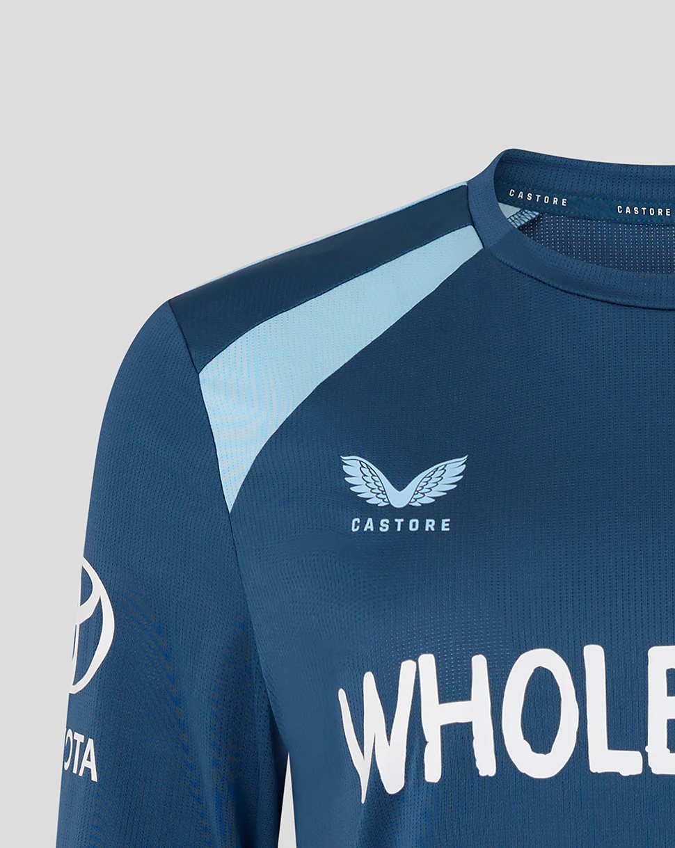 Womens 26/27 Training Long Sleeve T-Shirt - Blue - Image 4