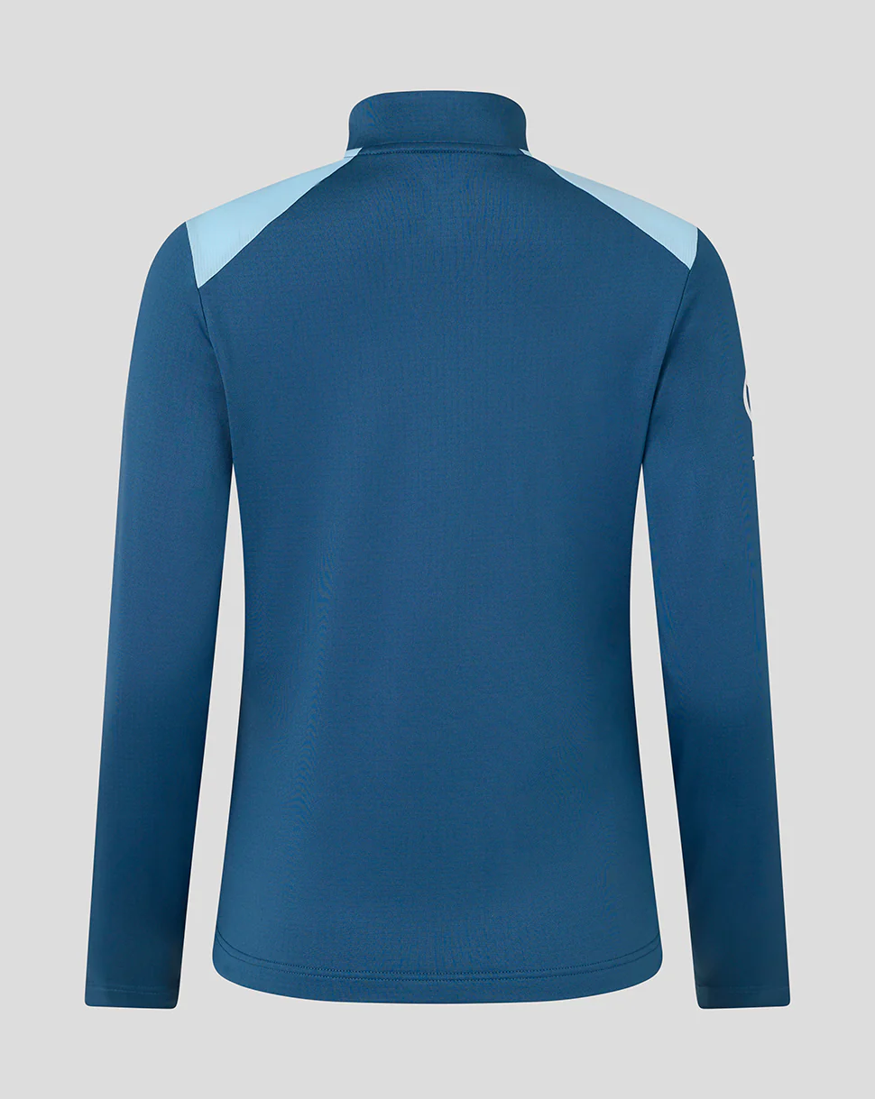 Womens 26/27 Training Midlayer Top - Blue - Image 5